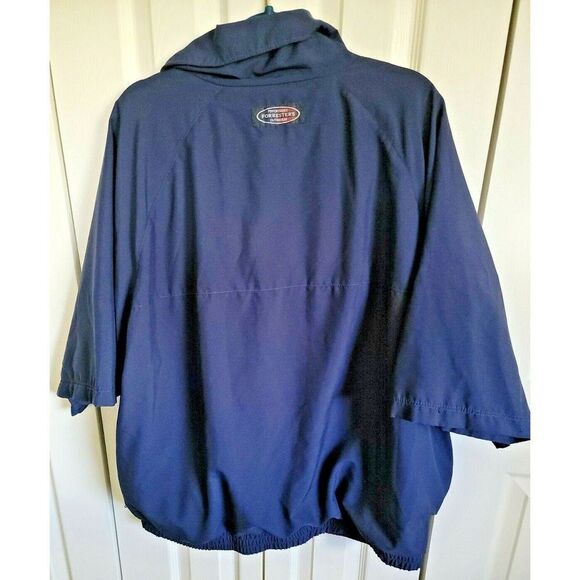 Forrester's Outerwear Men's XXL Windbreaker‎ Pullover Jacket Navy Blue SS 2XL - Picture 9 of 10